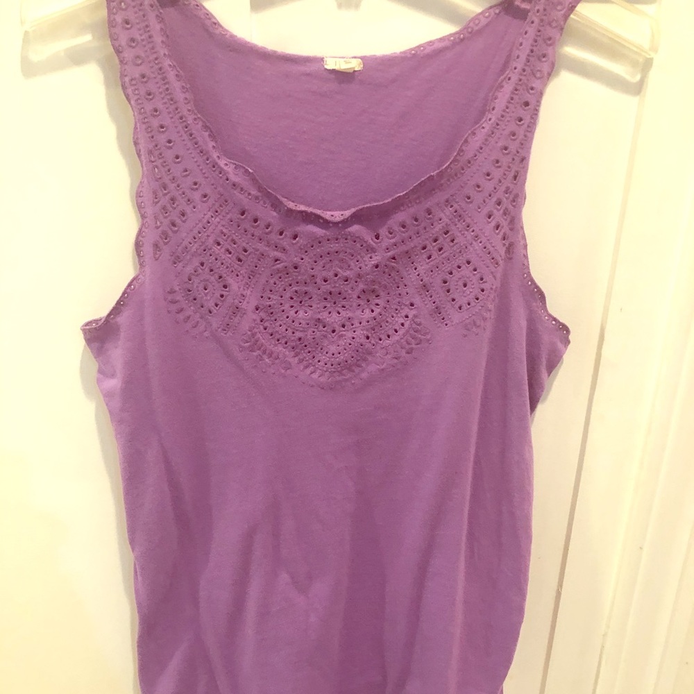 Purple JCrew Tank